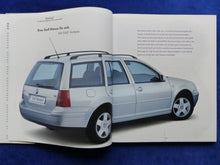 Lade das Bild in den Galerie-Viewer, VW Golf 4 GTI V6 Variant MJ 2000 - Buch Hardcover Prospekt Brochure 12.1999