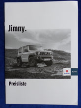 Lade das Bild in den Galerie-Viewer, Suzuki Jimny MJ 2021 - Prospekt Brochure + Preisliste 04.2021
