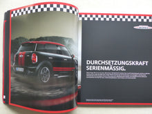 Lade das Bild in den Galerie-Viewer, Mini Countryman & Paceman Cooper S JCW MJ 2013 - Prospekt Brochure 11.2012