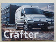Lade das Bild in den Galerie-Viewer, VW Crafter Kastenwagen Kombi Pritsche MJ 2017 - Prospekt Brochure 02.2017