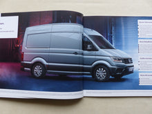 Lade das Bild in den Galerie-Viewer, VW Crafter Kastenwagen Kombi Pritsche MJ 2017 - Prospekt Brochure 02.2017