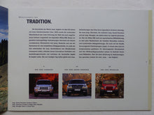 Lade das Bild in den Galerie-Viewer, Jeep Modellprogramm 2002 Grand Cherokee Wrangler - Prospekt + Preisliste 10.2001