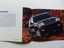 Lade das Bild in den Galerie-Viewer, Jeep Modellprogramm 2002 Grand Cherokee Wrangler - Prospekt + Preisliste 10.2001