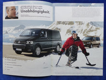 Lade das Bild in den Galerie-Viewer, VW Einstiegshilfen Fahrhilfen für Multivan & Caddy - Prospekt Brochure 05.2014