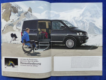 Lade das Bild in den Galerie-Viewer, VW Einstiegshilfen Fahrhilfen für Multivan & Caddy - Prospekt Brochure 05.2014