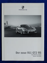 Lade das Bild in den Galerie-Viewer, Porsche 911 GT2 RS Typ 997 MJ 2011 - Hardcover Prospekt + Preisliste 05.2010