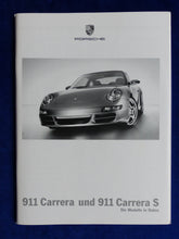 Lade das Bild in den Galerie-Viewer, Porsche 911 Carrera S Typ 997 MJ 2005 - Hardcover Prospekt + Preisliste 06.2004