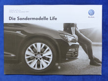 Lade das Bild in den Galerie-Viewer, VW Life Sondermodelle Golf Polo Multivan MJ 2014 - Prospekt + Preisliste 06.2013 - car-brochure