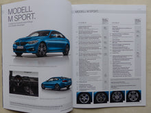 Lade das Bild in den Galerie-Viewer, BMW 4er Coupe 440i Typ F32 MJ 2020 - Prospekt Preisliste Brochure 07.2019 - car-brochure