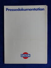 Lade das Bild in den Galerie-Viewer, Datsun Nissan Micra Prairie - Pressemappe Fotos press-kit Autosalon Genf 03.1983 - car-brochure