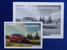 Lade das Bild in den Galerie-Viewer, Seat Alhambra 20th Anniversary Sondermodell MJ 2017 - Prospekt Brochure 05.2016 - car-brochure