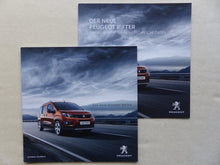 Lade das Bild in den Galerie-Viewer, Peugeot Rifter MJ 2019 - Prospekt Brochure + Preisliste 01.2019