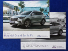 Lade das Bild in den Galerie-Viewer, Hyundai Grand Santa Fe MJ 2017 - Prospekt Brochure + Preisliste 05.2016