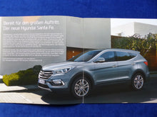 Lade das Bild in den Galerie-Viewer, Hyundai Santa Fe MJ 2017 - Prospekt Brochure + Preisliste 01.2017