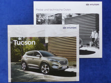 Lade das Bild in den Galerie-Viewer, Hyundai Tucson MJ 2018 - Prospekt Brochure + Preisliste 01.2018