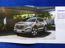 Lade das Bild in den Galerie-Viewer, Hyundai Tucson MJ 2018 - Prospekt Brochure + Preisliste 01.2018