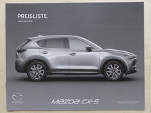 Lade das Bild in den Galerie-Viewer, Mazda CX-5 MJ 2019 - Prospekt Brochure + Preisliste 07.2018
