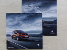 Lade das Bild in den Galerie-Viewer, Peugeot Rifter Allure GT-Line MJ 2019 - Prospekt Brochure + Preisliste 04.2019