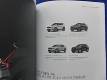 Lade das Bild in den Galerie-Viewer, Volvo XC40 MJ 2019 - Prospekt Brochure + Preisliste 08.2018