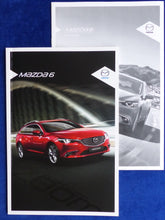 Lade das Bild in den Galerie-Viewer, Mazda 6 Limousine Kombi MJ 2016 - Prospekt Brochure + Preisliste 10.2015
