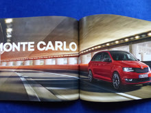 Lade das Bild in den Galerie-Viewer, Skoda Rapid Spaceback Monte Carlo MJ 2018 - Prospekt + Preisliste 11.2017