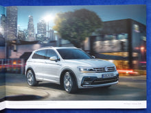 Lade das Bild in den Galerie-Viewer, VW Tiguan R-Line 4Motion MJ 2018 - Prospekt Brochure + Preisliste 11.2017