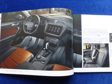 Lade das Bild in den Galerie-Viewer, VW Tiguan R-Line 4Motion MJ 2018 - Prospekt Brochure + Preisliste 11.2017