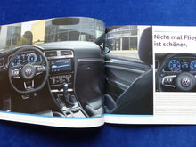 Lade das Bild in den Galerie-Viewer, VW Golf GTE Plug-In-Hybrid MJ 2018 - Prospekt Brochure + Preisliste 11.2017