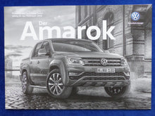 Lade das Bild in den Galerie-Viewer, VW Amarok Canyon Aventura - Preisliste MJ 2018 - Prospekt Brochure 01.2018