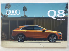 Lade das Bild in den Galerie-Viewer, Audi Q8 TDI quattro MJ 2019 - Prospekt Brochure + Preisliste 07.2018