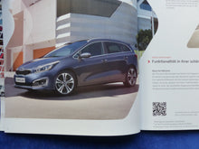 Lade das Bild in den Galerie-Viewer, Kia cee'd UEFA Euro Edition MJ 2016 - Prospekt Brochure + Preisliste 04.2016