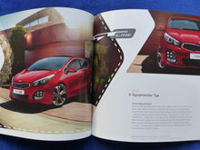 Lade das Bild in den Galerie-Viewer, Kia cee'd UEFA Euro Edition MJ 2016 - Prospekt Brochure + Preisliste 04.2016