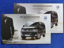 Lade das Bild in den Galerie-Viewer, VW Bus T5 Multivan Business MJ 2012 - Prospekt Brochure + Preisliste 11.2011