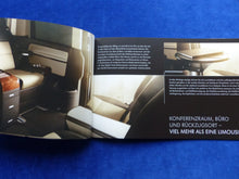 Lade das Bild in den Galerie-Viewer, VW Bus T5 Multivan Business MJ 2012 - Prospekt Brochure + Preisliste 11.2011