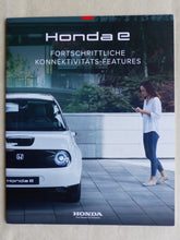 Lade das Bild in den Galerie-Viewer, Honda e MJ 2021 Elektroauto E-Motor - Prospekt Brochure + Preisliste 09.2020