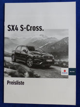 Lade das Bild in den Galerie-Viewer, Suzuki SX4 S-Cross MJ 2022 - Prospekt Brochure + Preisliste 04.2021