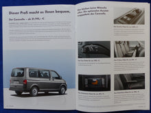 Lade das Bild in den Galerie-Viewer, VW T5 Transporter Bild Profi-Transporter MJ 2012 - Prospekt Brochure 09.2011