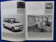 Lade das Bild in den Galerie-Viewer, VW Bus T5 California Edition MJ 2013 - Prospekt Brochure + Preisliste 01.2013