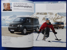 Lade das Bild in den Galerie-Viewer, VW Einstiegshilfen Fahrhilfen Multivan Caddy MJ 2012 - Prospekt Brochure 08.2011