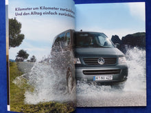Lade das Bild in den Galerie-Viewer, VW Bus T5 Multivan Highline MJ 2009 - Prospekt Brochure + Preisliste 11.2008
