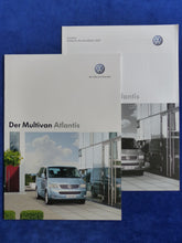 Lade das Bild in den Galerie-Viewer, VW Bus T5 Multivan Atlantis MJ 2007 - Prospekt Brochure + Preisliste 01.2007