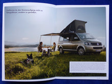 Lade das Bild in den Galerie-Viewer, VW Bus T5 California Beach MJ 2010 - Prospekt Brochure + Preisliste 09.2009