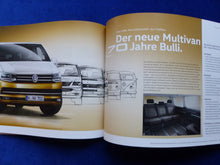 Lade das Bild in den Galerie-Viewer, VW T6 Multivan 70 Jahre Edition MJ 2018 - Prospekt Brochure + Preisliste 06.2017
