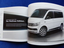 Lade das Bild in den Galerie-Viewer, VW T6 Multivan 70 Jahre Edition MJ 2018 - Prospekt Brochure + Preisliste 06.2017