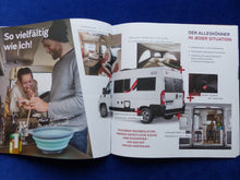 Lade das Bild in den Galerie-Viewer, Bürstner Campeo C640 Reisemobil Van - Prospekt Brochure + Preisliste 02.2020