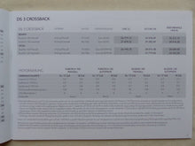 Lade das Bild in den Galerie-Viewer, Citröen DS 3 Crossback E-Tense MJ 2021 - Prospekt Brochure + Preisliste 08.2020