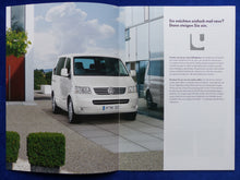 Lade das Bild in den Galerie-Viewer, VW Bus T5 Multivan United MJ 2009 - Prospekt Brochure + Preisliste 11.2008