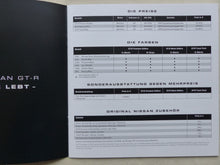 Lade das Bild in den Galerie-Viewer, Nissan GT-R Black Edition MJ 2012 - Hardcover Prospekt + Preisliste 04.2012