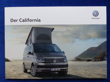 Lade das Bild in den Galerie-Viewer, VW Bus T6 California Beach Coast Ocean MJ 2017 - Prospekt Brochure 11.2016