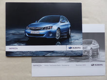 Lade das Bild in den Galerie-Viewer, Subaru Impreza MJ 2010 - Prospekt Brochure + Preisliste 12.2009